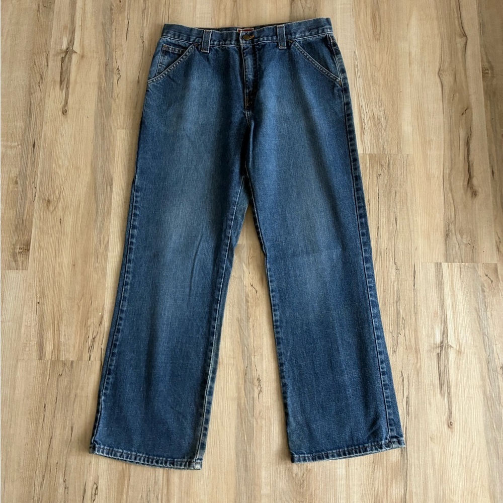 Tommy Hilfiger Denim 100% Cotton Men's Relaxed Blue Jeans Made in Canada